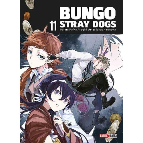 Bungo Stray Dogs: Panini Manga Bungo Stray Dogs N.11, De Kafka Asagiri. Serie Bungo Stray Dogs, Vol. 11. Editorial Panini, Tapa Blanda, Edición 1 En Español, 2019