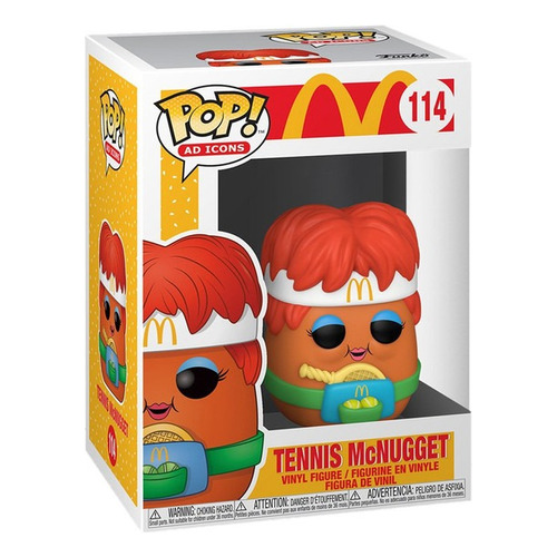 Juguete Funko Pop Mcdonald's Tennis Mcnugget