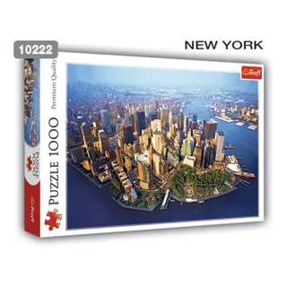 Rompecabeza Puzzle X 1000 Piezas New York Trefl 10222
