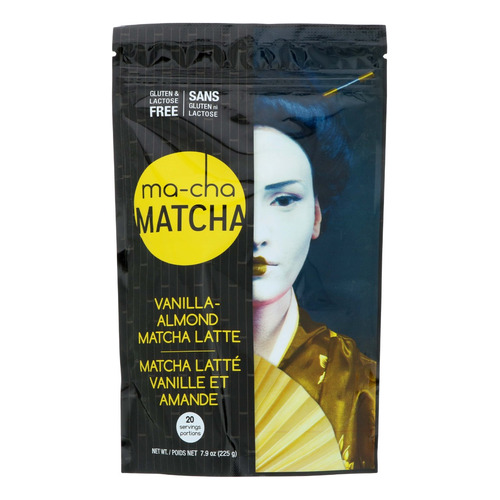 Ma-cha Vanilla-almond Matcha Latte 225g
