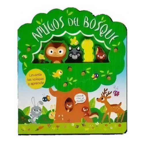 Amigos Del Bosque, De Vv. Aa.. Editorial Panini Infantil, Tapa Dura En Español