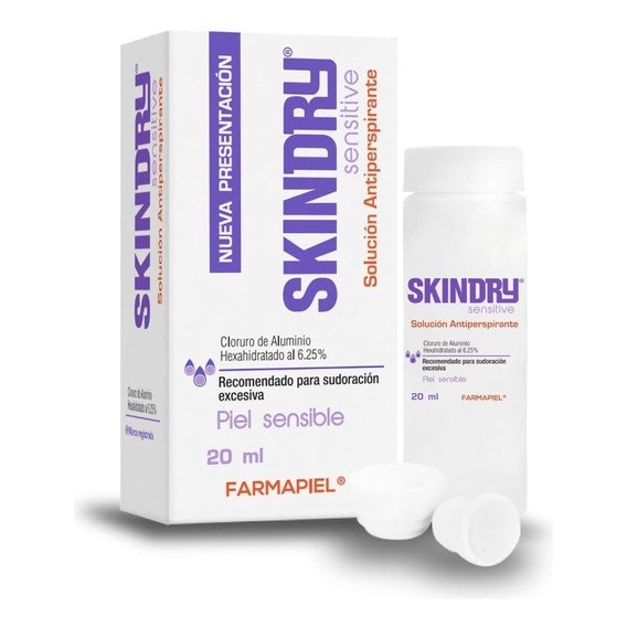 Skindry Sensitive Antitranspirante Sudoración Excesiva 20ml