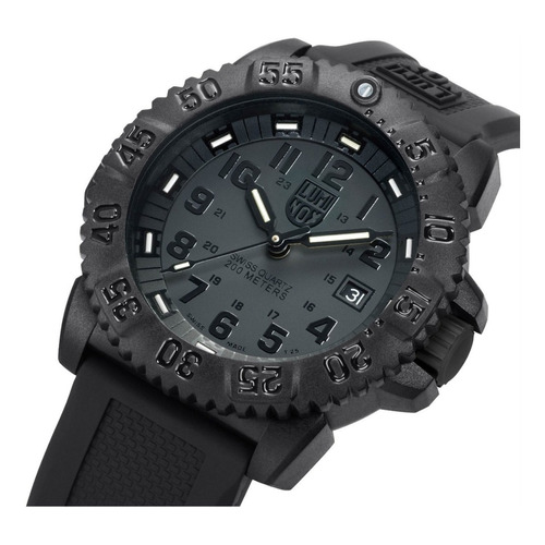 Reloj de buceo suizo Luminox 3051 Blackout Evo Navy Seal