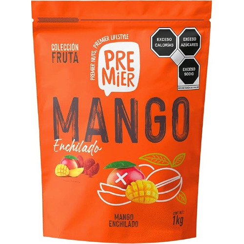 Mango Enchilado 1 Kg Mango Deshidratado Con Chile Premium