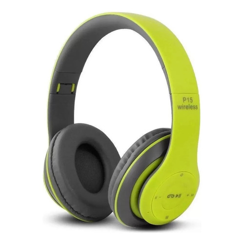 Auriculares Bluetooth P47 Running, color verde lima