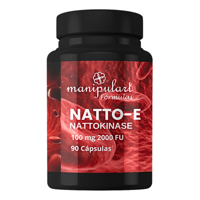 Nattokinase 100mg 2000 Fu Contém 90 Cápsulas Sabor Sem Sabor