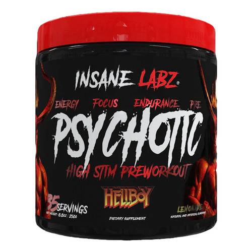 Psychotic Hellboy Insane Labz 35 Servicios Sabor Limonada