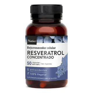 Resveratrol Puro | Antiage | Antioxidante | X50 Cáps