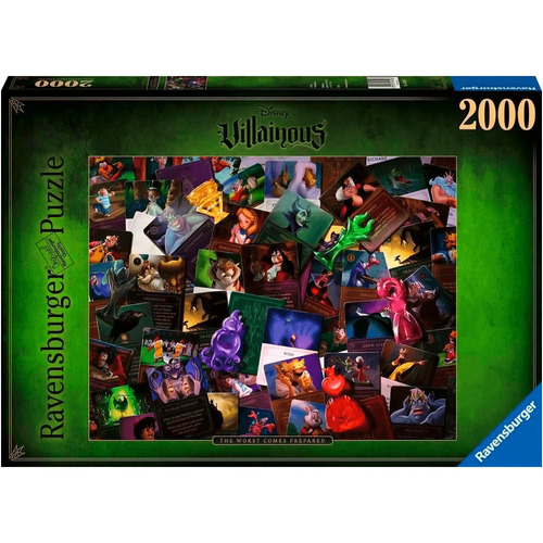 Rompecabezas Ravensburger Villainous Disney 2000 Piezas 14