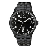 Reloj Citizen Para Hombre Quartz Negro Bi1055-52e  Original 