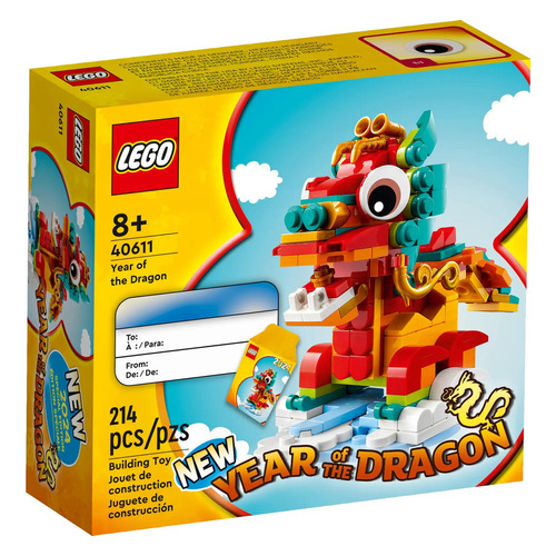 Lego Special Edition Año Del Dragón 40611 - 214 Pz