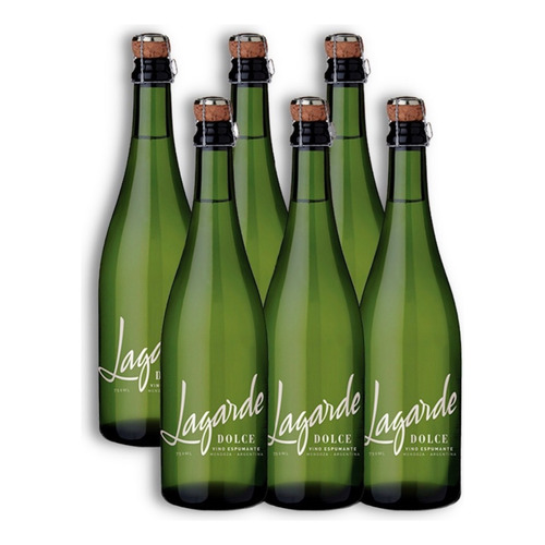 Lagarde Dolce Champagne Dulce Natural 750ml Caja X6 -sufin