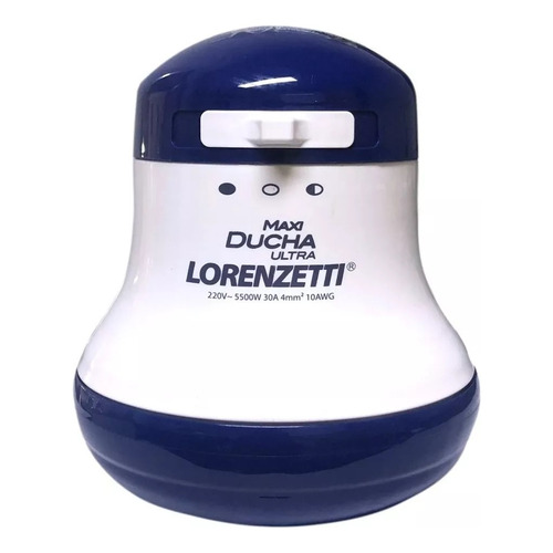 Ducha eléctrica de pared Lorenzetti Bello Banho azul 5500W 220V