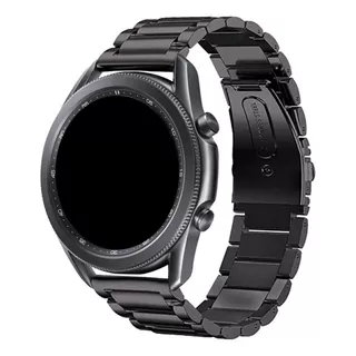 Pulseira 22mm Metal 3 Elos Compatível Com Galaxy Watch3 45mm