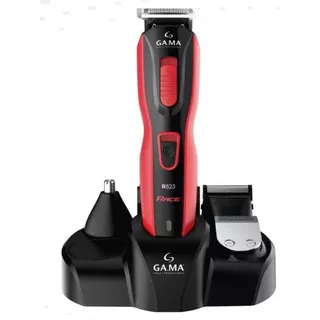 Maquina Cortar Pelo Barba Afeitadora Gama R823 Inalambrica Color Rojo