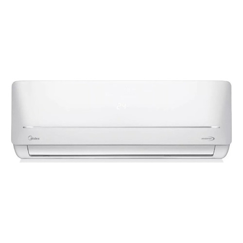 Aire acondicionado Midea  split inverter  frío/calor 2958 frigorías  blanco 220V MSABIC-12H-01F