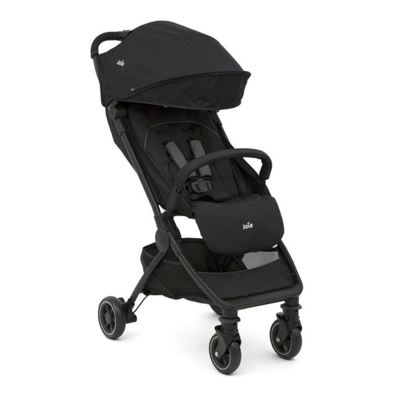 Coche de paseo Joie Pact coal con chasis color negro