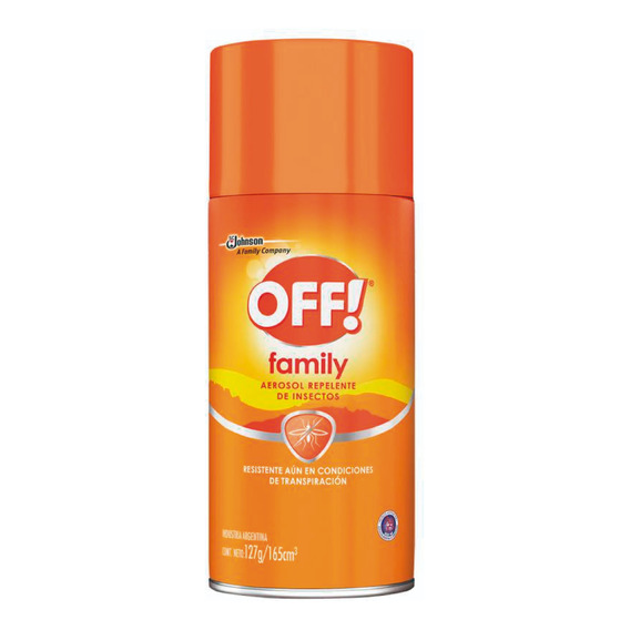 Off! Family Repelente Mosquitos Envase X 165 Cc 