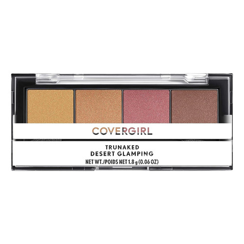 Sombras De Ojos Covergirl Trunaked Eyeshadow Quad Palettes Color de la sombra Desert glamping