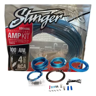 Kit De Instalación De 4ga Stinger Select Ssk4anl