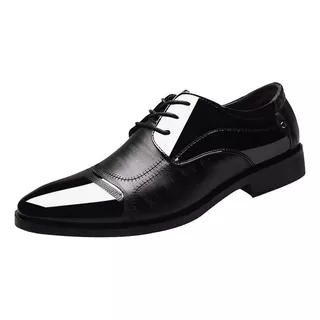 Zapatos Caballero Charol Negro