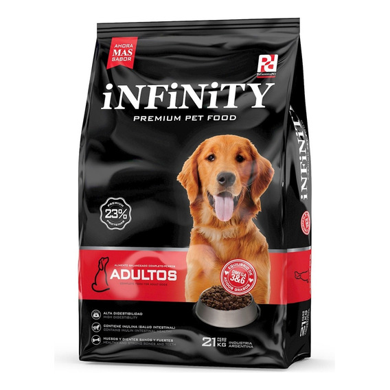 Alimento Infinity Premium Pet Food  para perro adulto sabor mix en bolsa de 21 kg