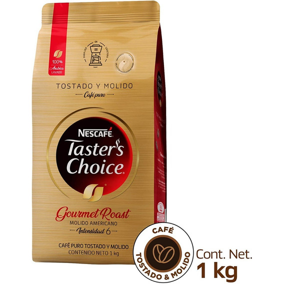 Nescafe Taster's Choice 1kg Gourmet Roast (molido Americano)