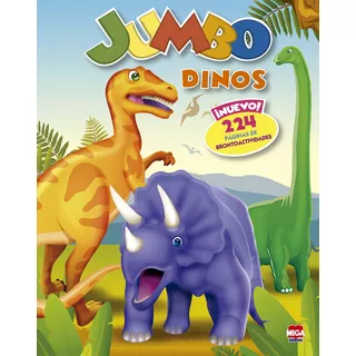 Jumbo Dinos, De Ediciones Larousse. Editorial Mega Ediciones, Tapa Blanda En Español, 2009