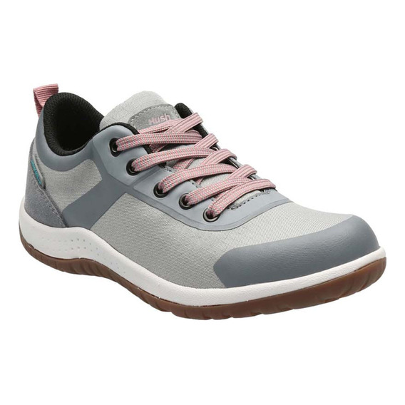 Sneaker Hush Puppies Rising Low Grey Para Dama