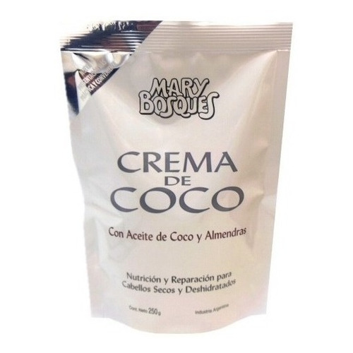 Crema De Coco Y Almendras Mary Bosques Doy Pack X 250 Gr