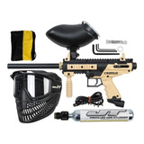 Marcadora De Paintball Tippmann Cronus Con Mascara Y Tanque