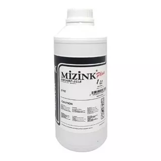 Tinta Mizink Preto 1 Litro Corante Compatível Com Epson
