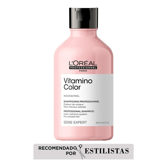 Shampoo Anti Deslave Del Cabello Tenido 300 Ml Vitamino Color L'oreal Professionnel