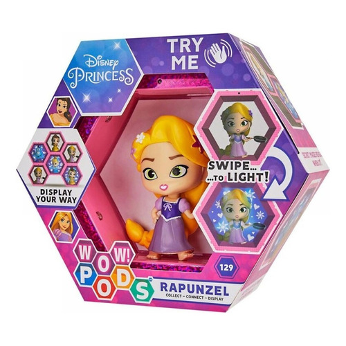Muñeco Figura Wow Pods Disney Princesa Rapunzel