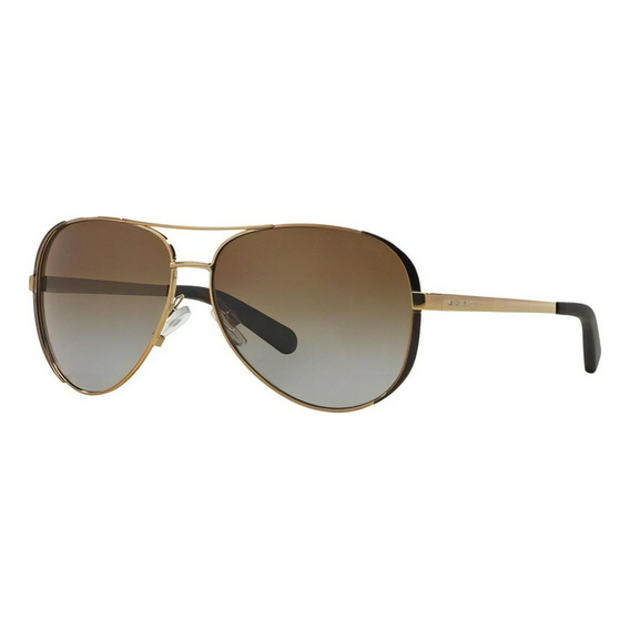 Gafas de sol marrones polarizadas Chelsea Mk5004 1014t5 59 de Michael Kors