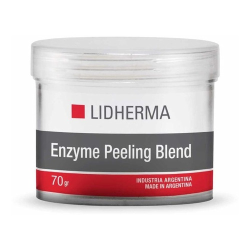 Lidherma Enzyme Peeling Blend Enzimatico Papaina Tipo de piel Seca,Sensible,Mixta,Normal,Grasa