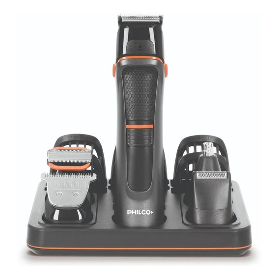 Multigroomer Philco Cb8870pn Kit Grooming 5 En 1 Recargable