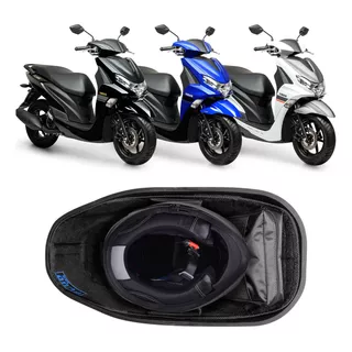 Forração Yamaha Fluo 125 Baú Forro Premium Acessório Preto