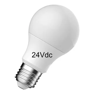 10 X Lampada Led Bulbo 24v 5w Para Central De Luz Emergência