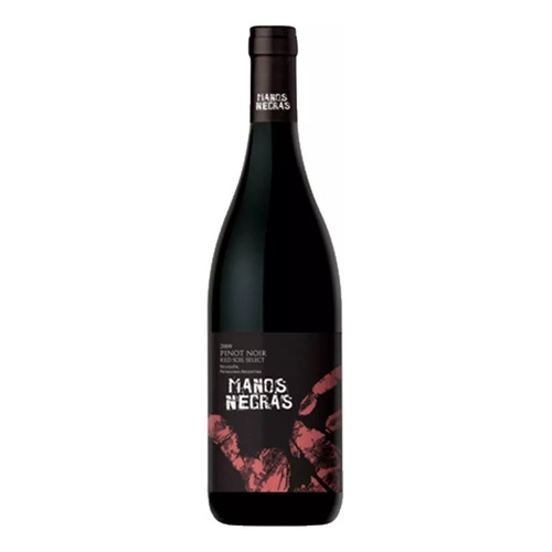Manos Negras Pinot Noir Red Soil Select de Manos Negras Caja X 6