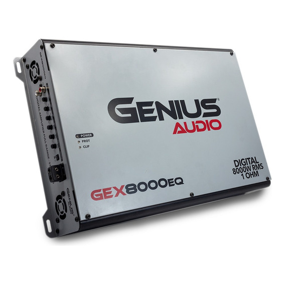 Amplificador Brasileño Genius Gex8000 Clase D 8000wrms