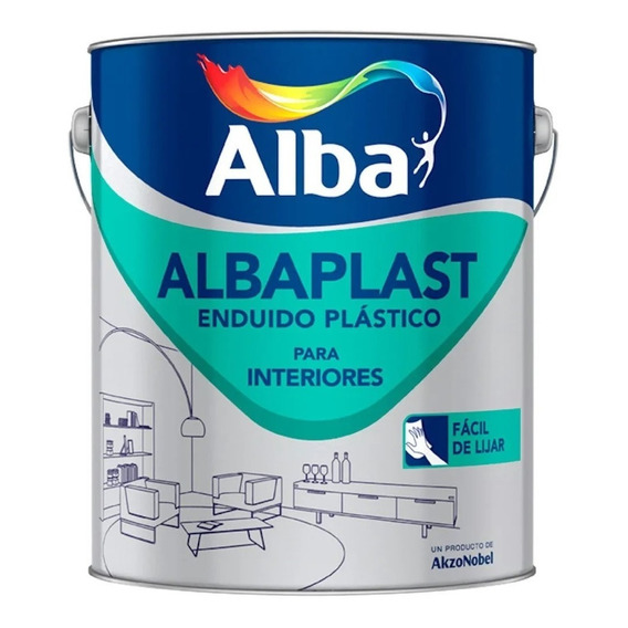 Enduido Interior Albaplast Blanco X 20 Lts