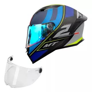 Combo Capacete Mt + Viseira Extra - Esportivo Narigueira