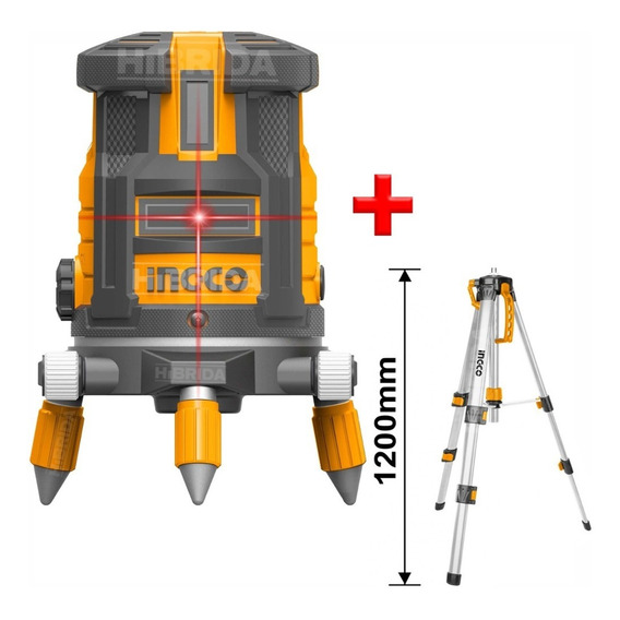 Medidor Nivel Laser Autonivelante Industrial + Trípode 1.2m