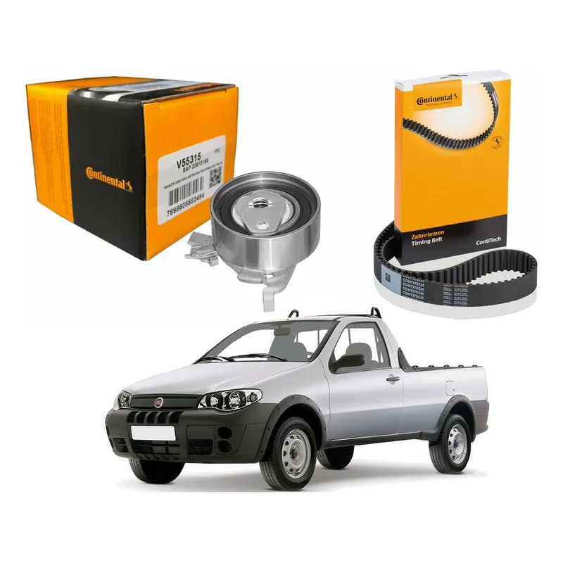 Kit Correia Dentada Tensor Strada 1.8 8v 2004 A 2010