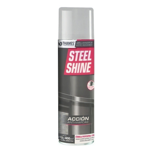 Limpiador De Acero Inoxidable Steel Shine Aerosol 400cm3