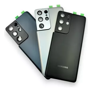 Tapa Trasera Para Samsung Galaxy S21 Ultra + Lente Camara 