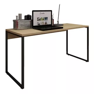 Mesa Para Escritório Estilo Industrial Escrivaninha 150x60cm