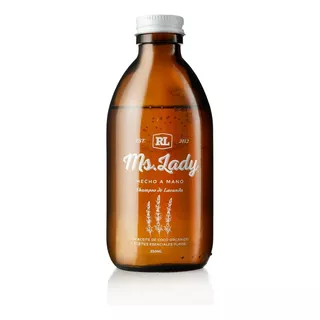  Shampoo Natural Cabello Tratamiento Ms. Lady 250ml Organico Color De Cabello Fragancia Hierbabuena