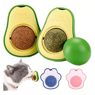 Kit 2 Catnip Brinquedo Interativo Gatos Erva Natural Abacate Cor 2 Pegadas